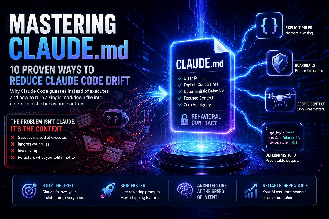 Mastering CLAUDE.md: 10 Proven Ways to Reduce Claude Code Drift