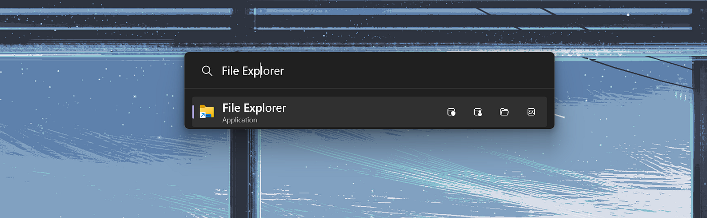 PowerToys Run launcher — screenshot by author