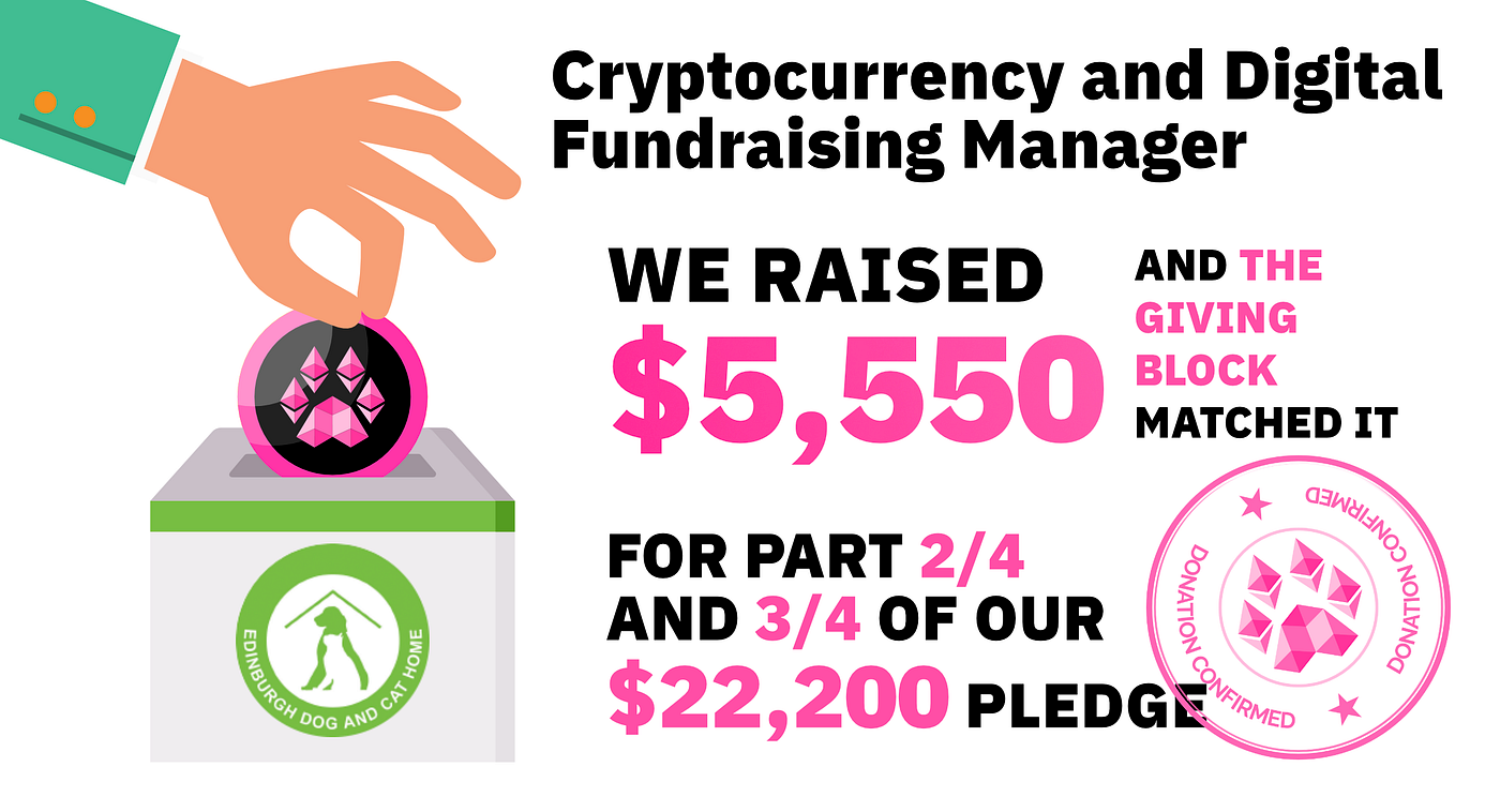 Donation Day: Cryptocurrency and Digital Fundraising Manager | by  Pawthereum | Pawthereum