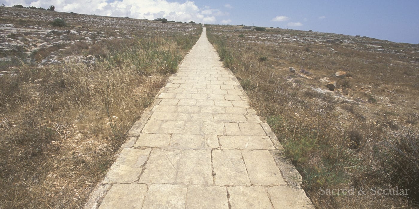 The road from Jerusalem to Jericho forms the dramatic backdrop to one of Jesus’ most challenging parables. Image: Canva Pro.