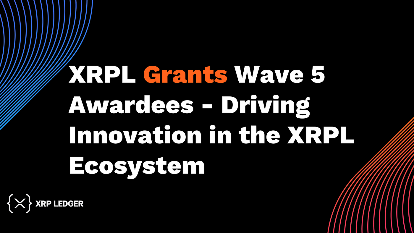 XRPL 그랜트 프로그램 Wave 5 수상자 발표. XRPL 그랜트 프로그램 5번째 웨이브에서는 뛰어난 지원자들이… | by Ben  Ko | XRP Ledger 한국 개발자 블로그 | Medium
