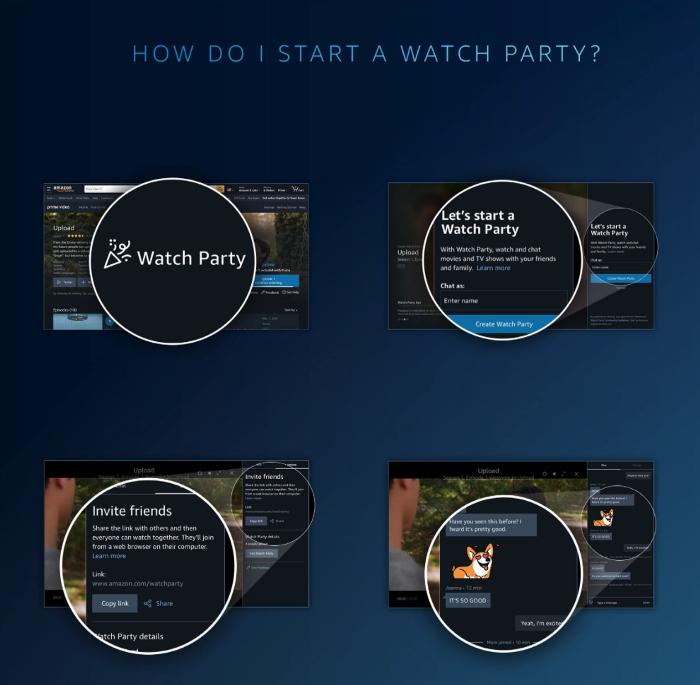 Prime Video rolls out online social viewing tool 'Watch Party