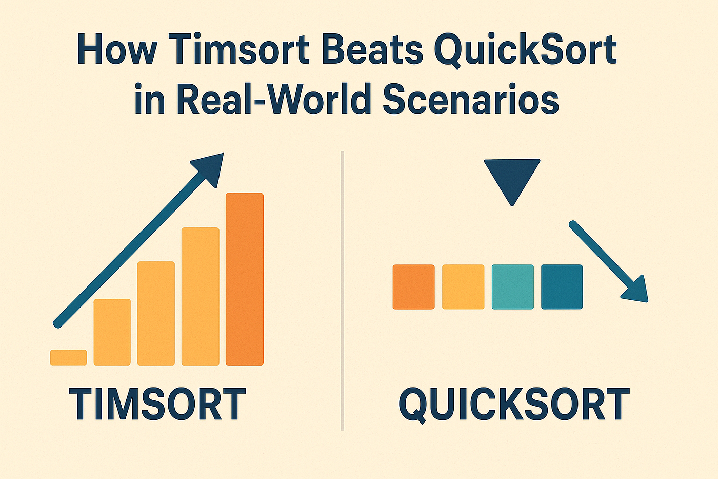 How Timsort Beats QuickSort in Real-World Scenarios