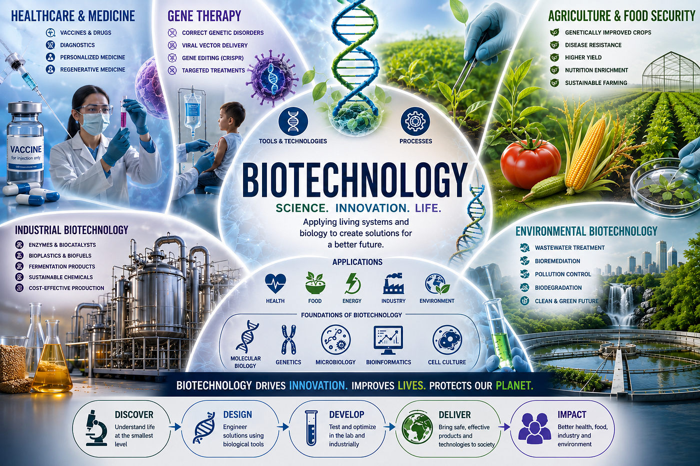 Biotechnology: Where Life Science Meets Human Ingenuity