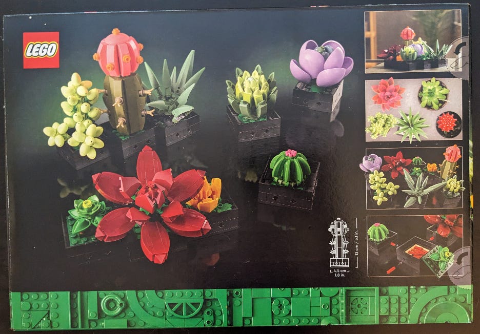 LEGO IDEAS - Succulent Garden