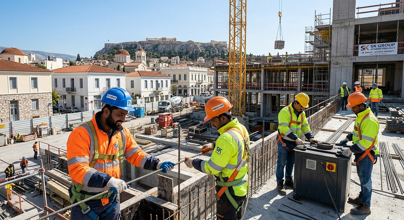 Latest Construction Worker Jobs in Greece for Indians — Start Your Europe Career