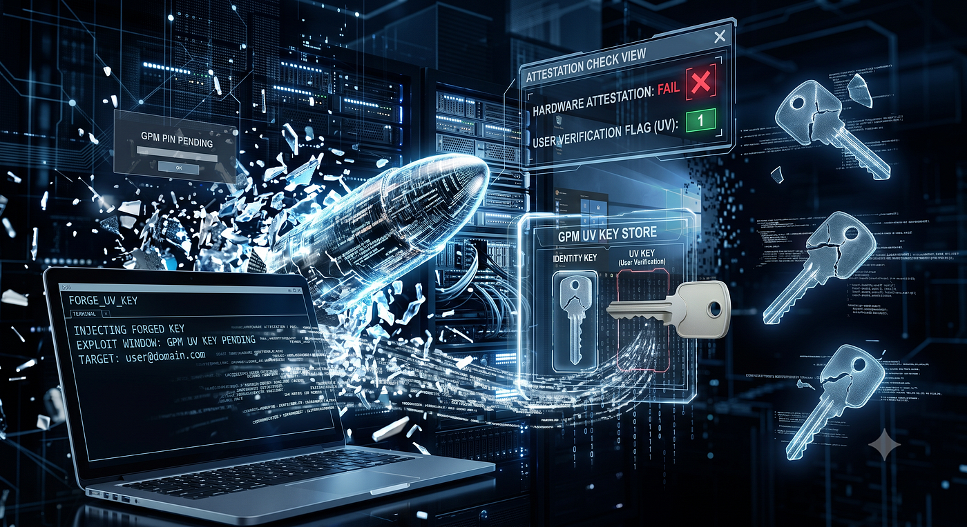 A Ilusão da Bala de Prata: Entendendo as Vulnerabilidades das Passkeys Sincronizadas no Windows