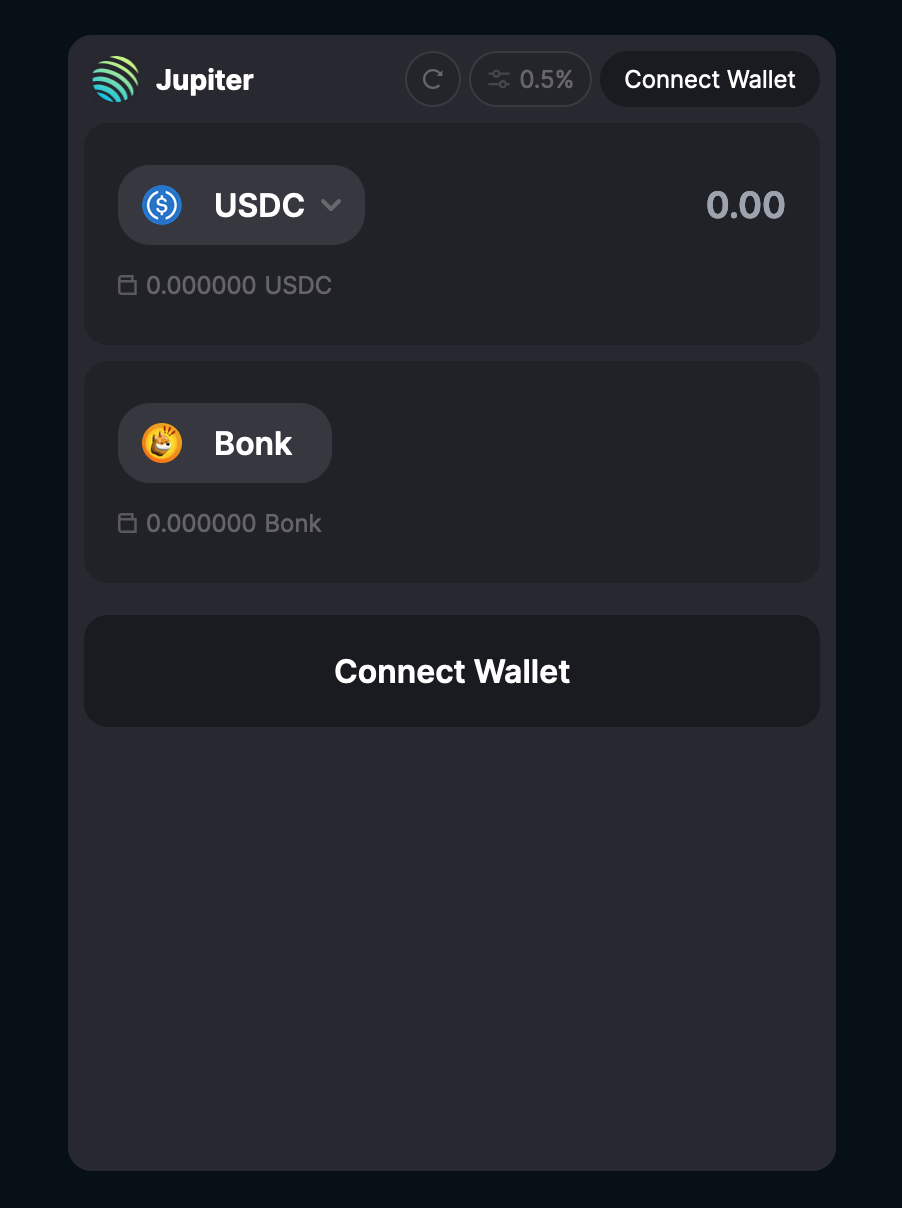 How to add Jupiter Terminal Widget to your React App. | by Awais Rasheed |  Coinmonks | Medium