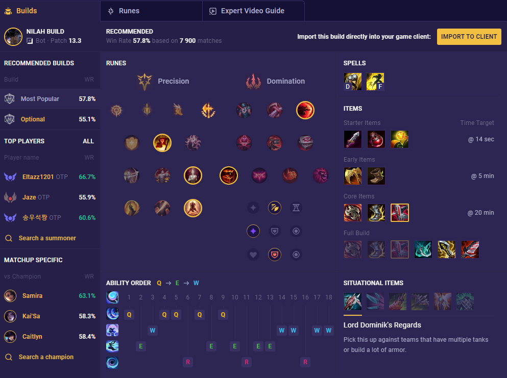 League of Legends: Summoner Stats, Match History and Champions Builds – Win  More with Mobalytics LoL Stats