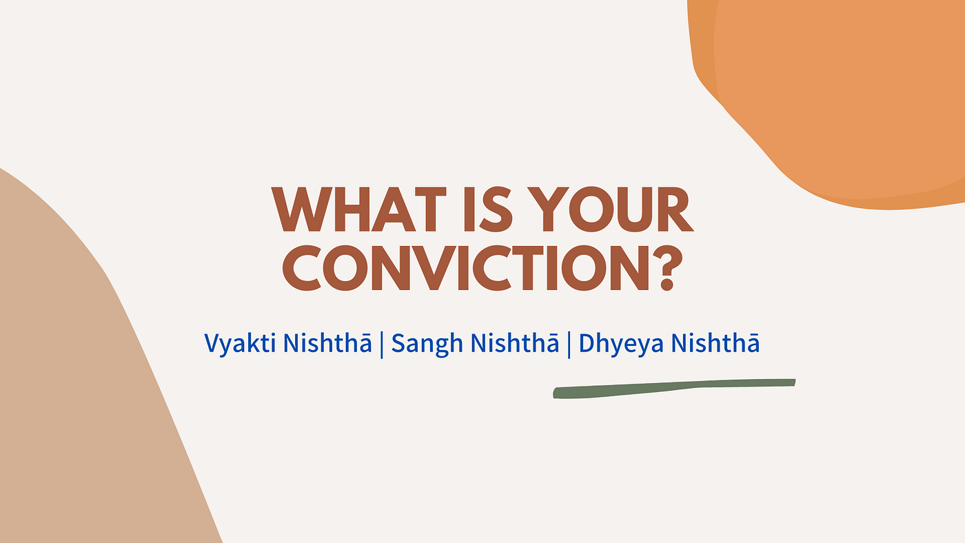 What’s your conviction?