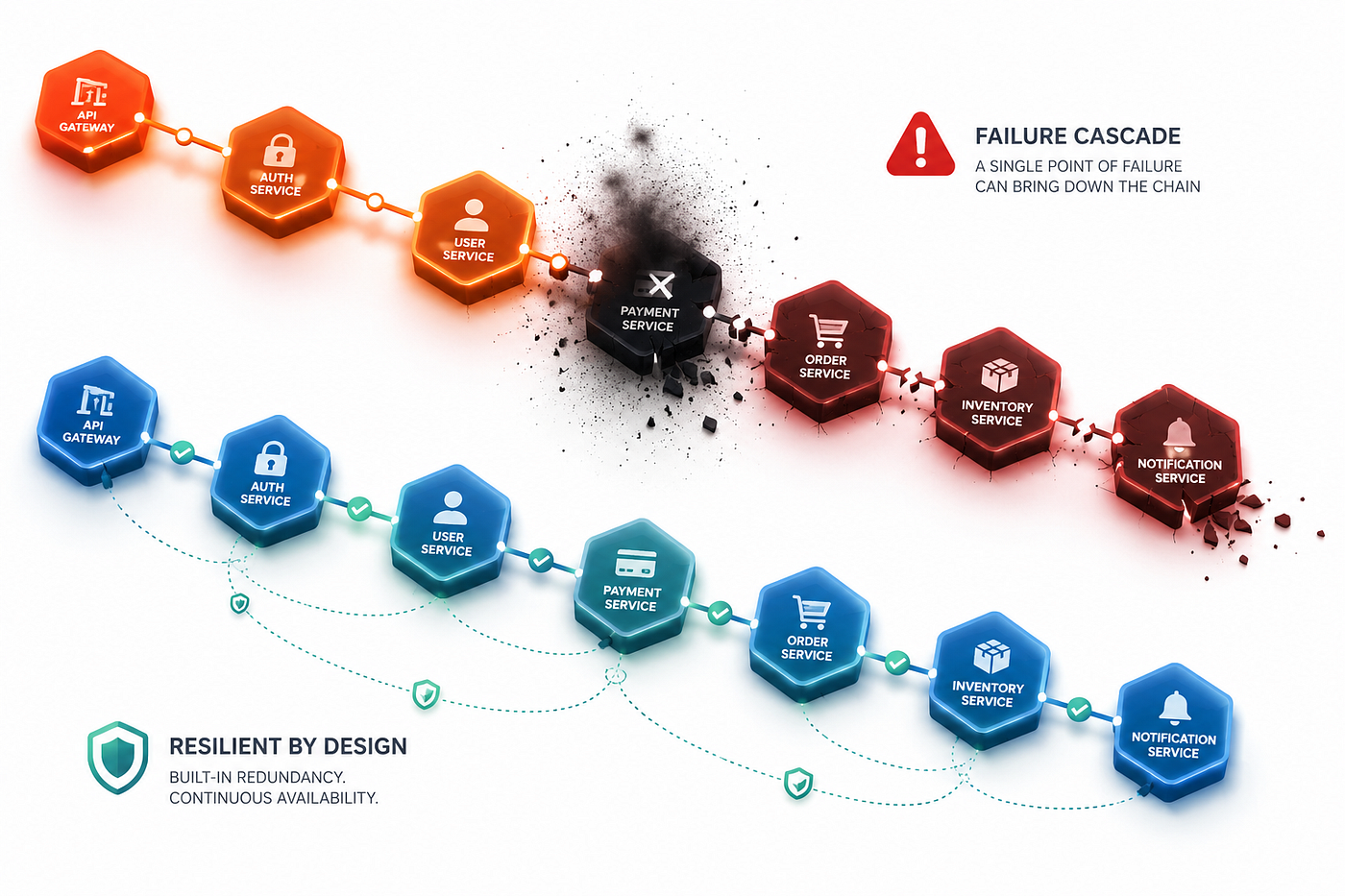 Your Microservices Are Talking Fine — Until One Service Goes Down (And Takes Everything With It)