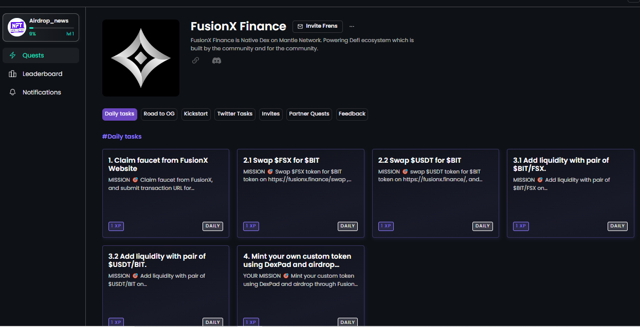 FusionX Airdrop Possible Join Testnet | by theweb3guy | Medium