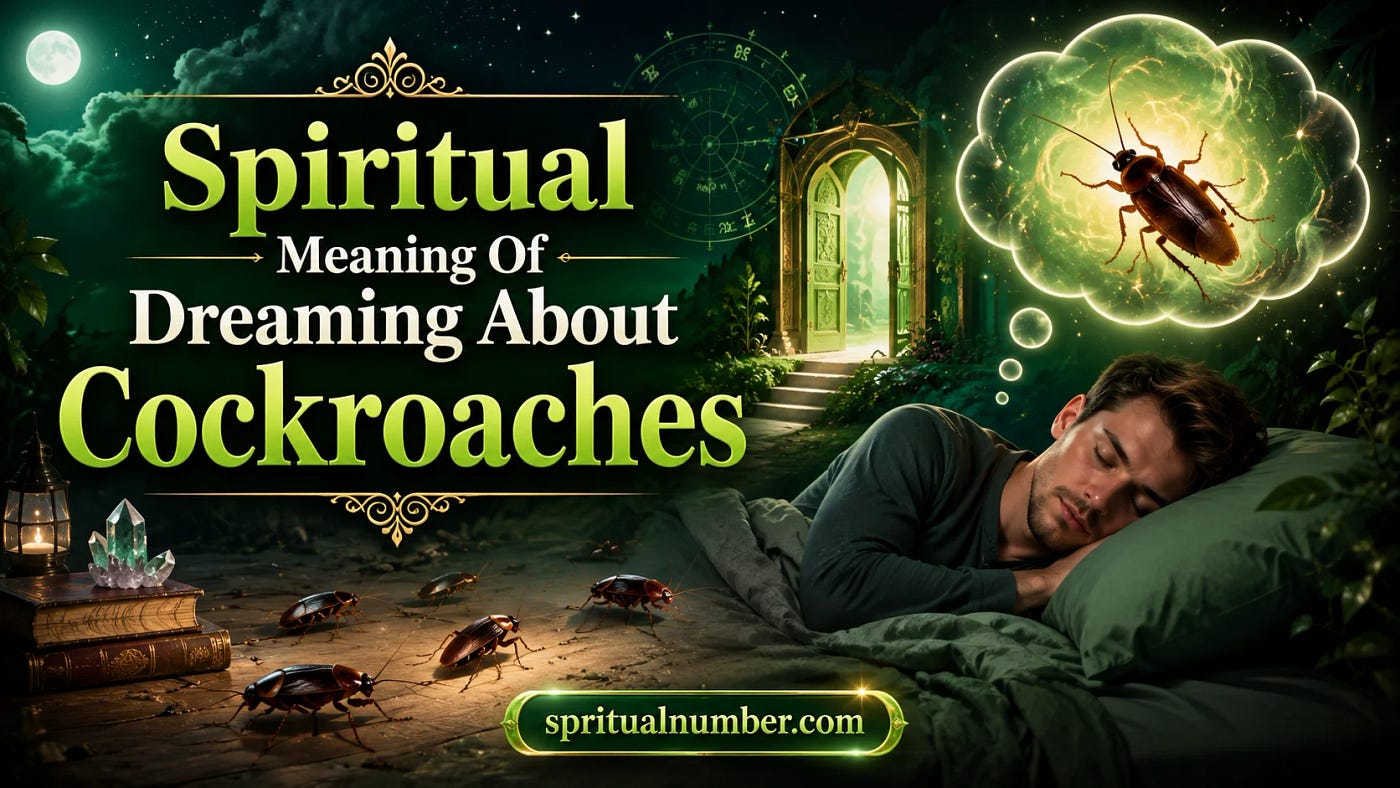 Spiritual Meaning Of Dreaming About Cockroaches