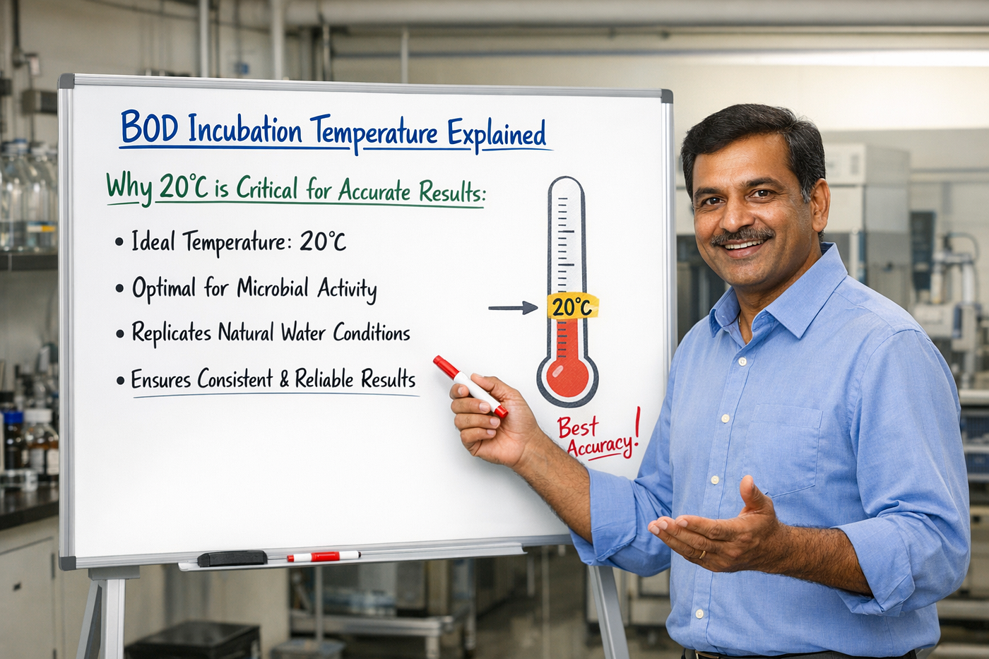 BOD Incubation Temperature Explained: Why 20°C is Critical for Accurate Results