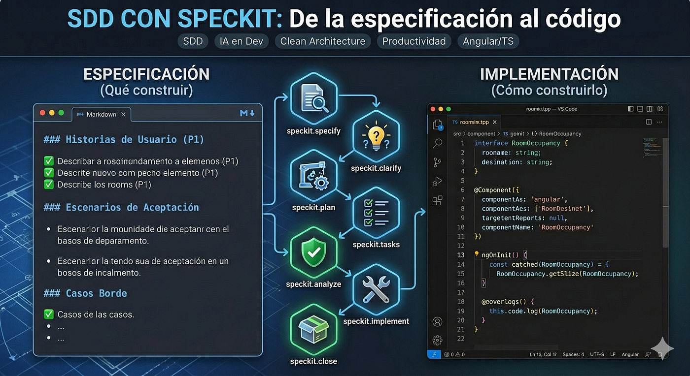 SDD con SpecKit: cómo dejé de escribir código antes de entender qué construir