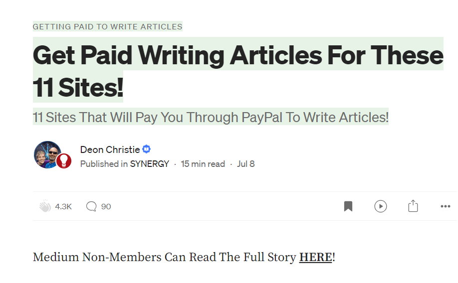 AI Article Writer: Write an Article in Under 15 Minutes