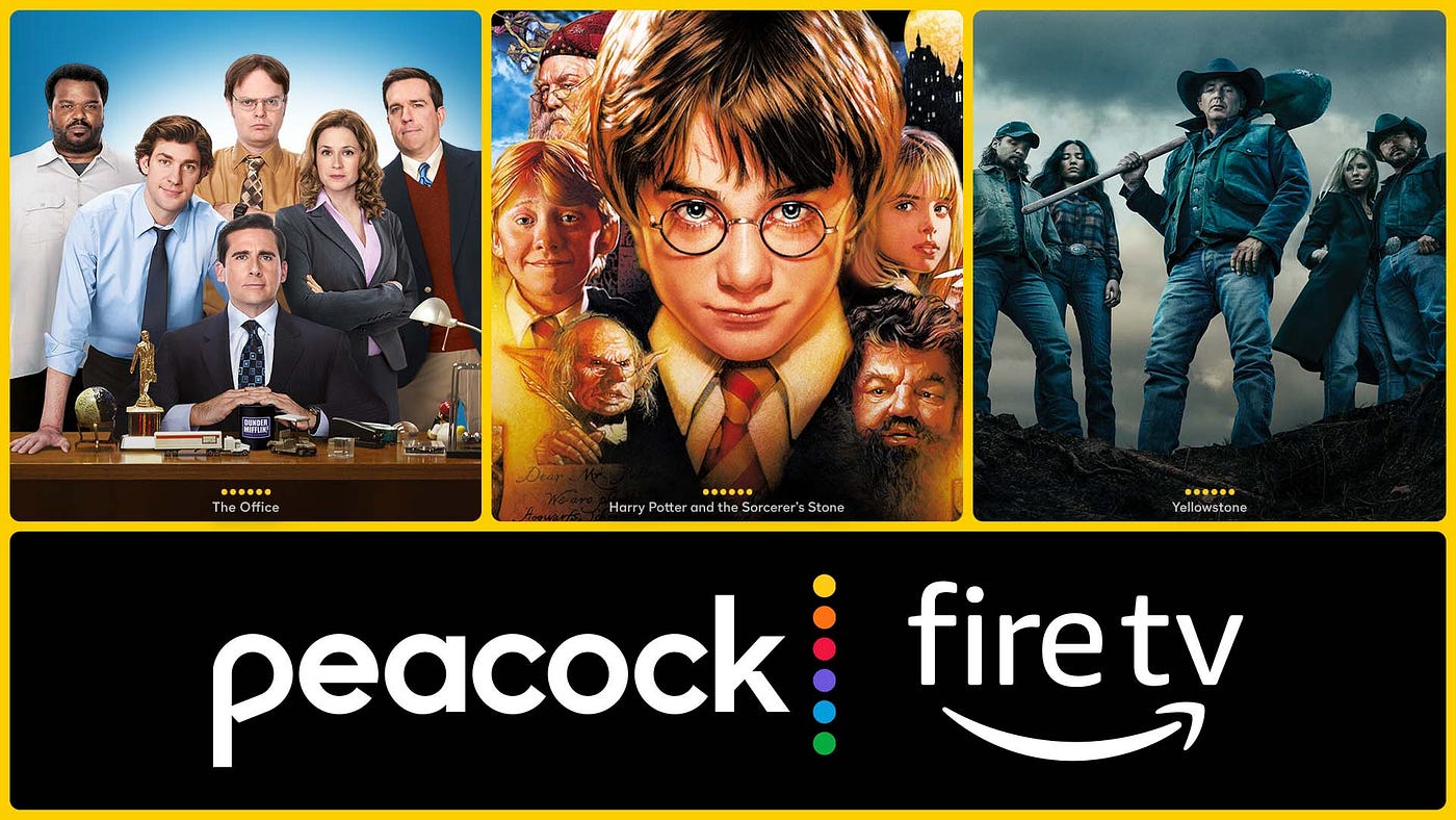 Peacock is now available on Fire TV and Fire Tablets by Amazon Fire TV Amazon Fire TV