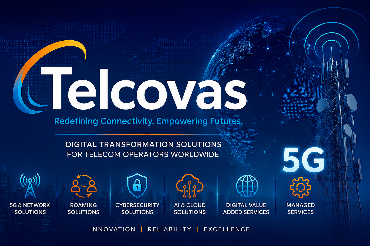 Telcovas — Delivering Next-Generation 5G, Roaming & Cybersecurity Solutions