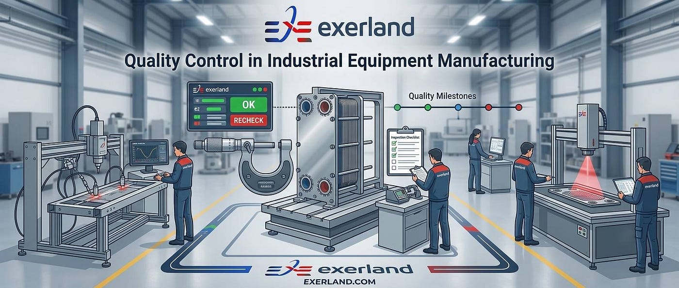 The 4 Pillars of Manufacturing Quality Control for Critical Industrial Equipment