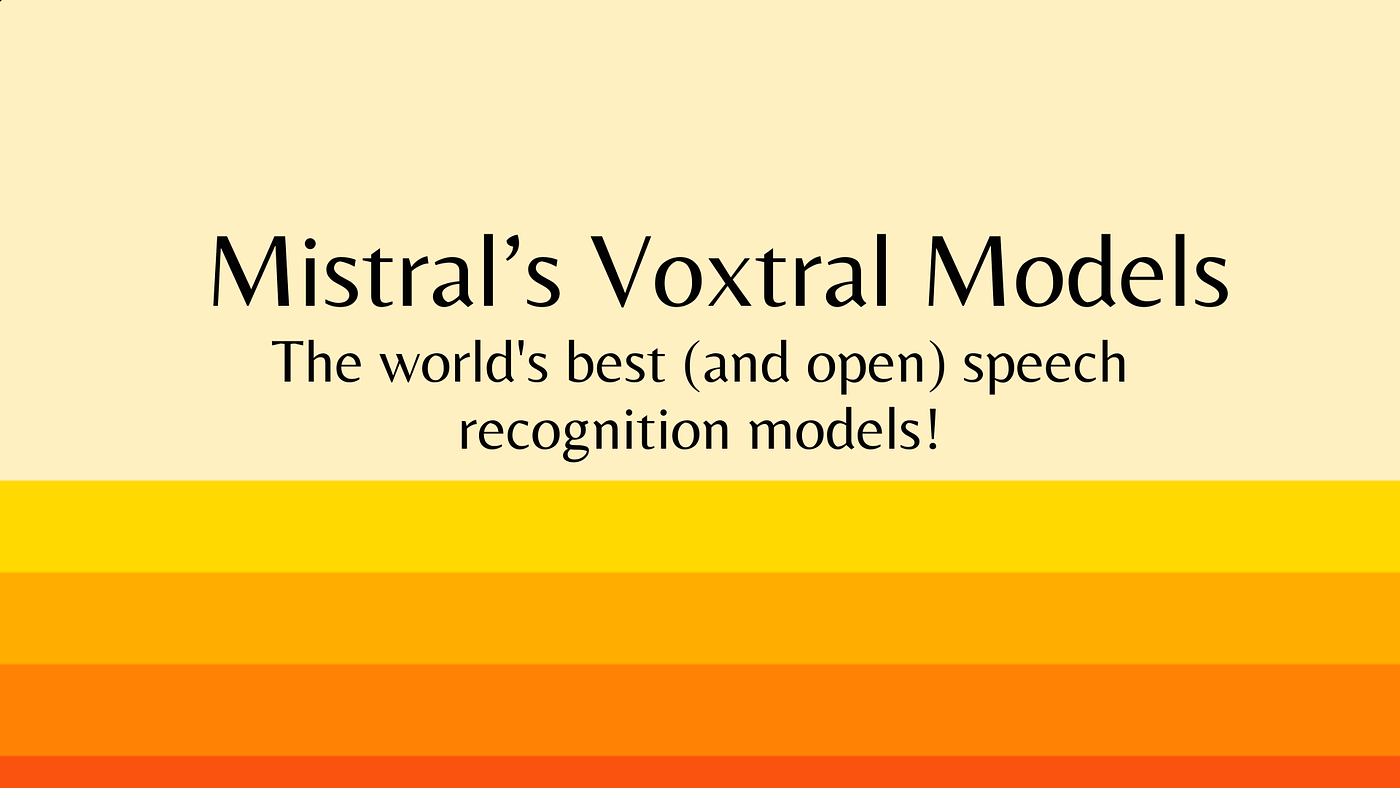 Can Mistral’s Voxtral Models Finally Beat OpenAI’s Whisper at Its Own Game
