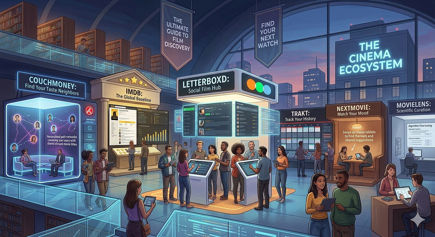 Beyond the Algorithm: The 2026 Guide to the Most Important Movie Recommendation Platforms