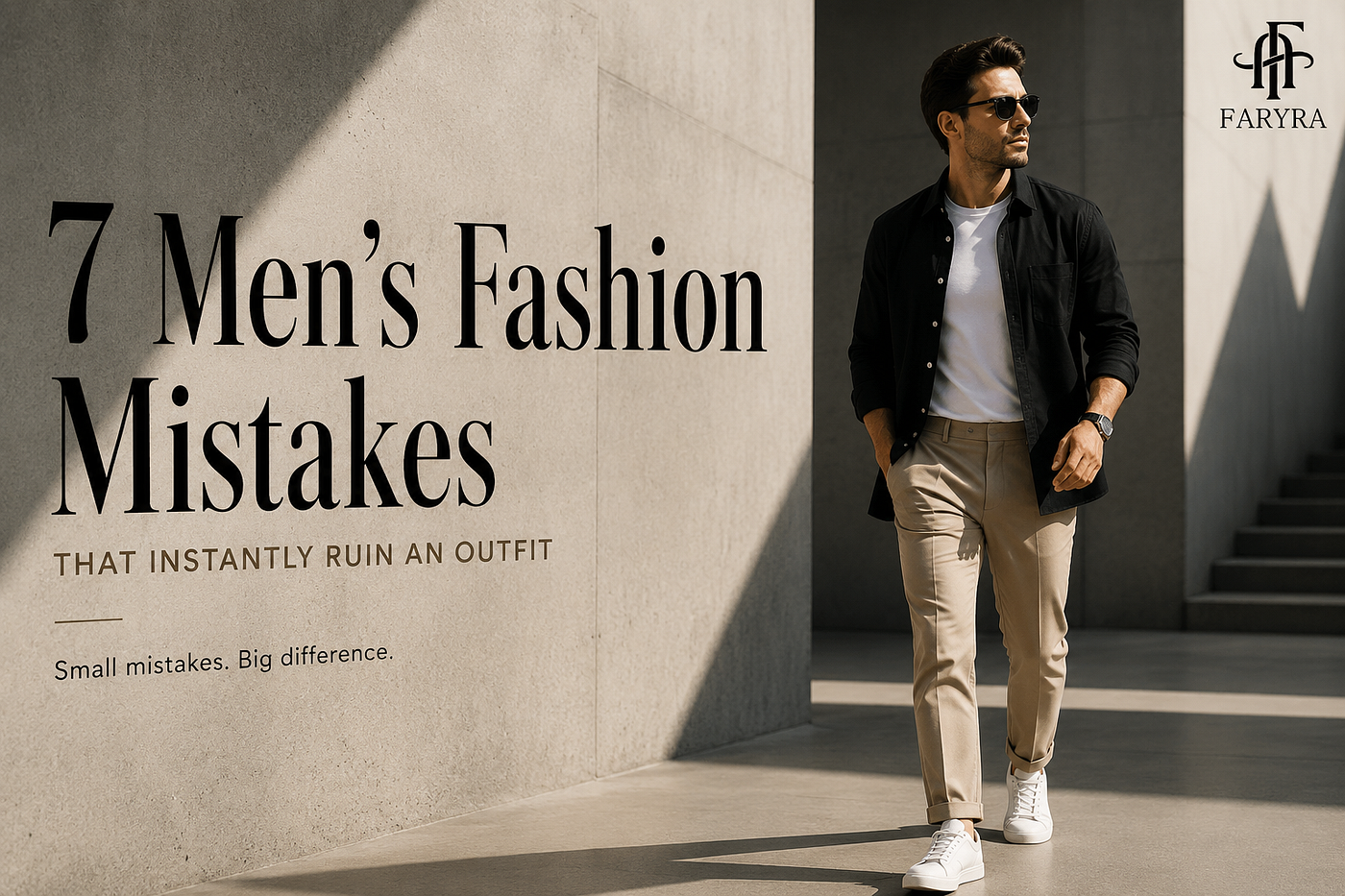 7 Men’s Fashion Mistakes That Instantly Ruin an Outfit