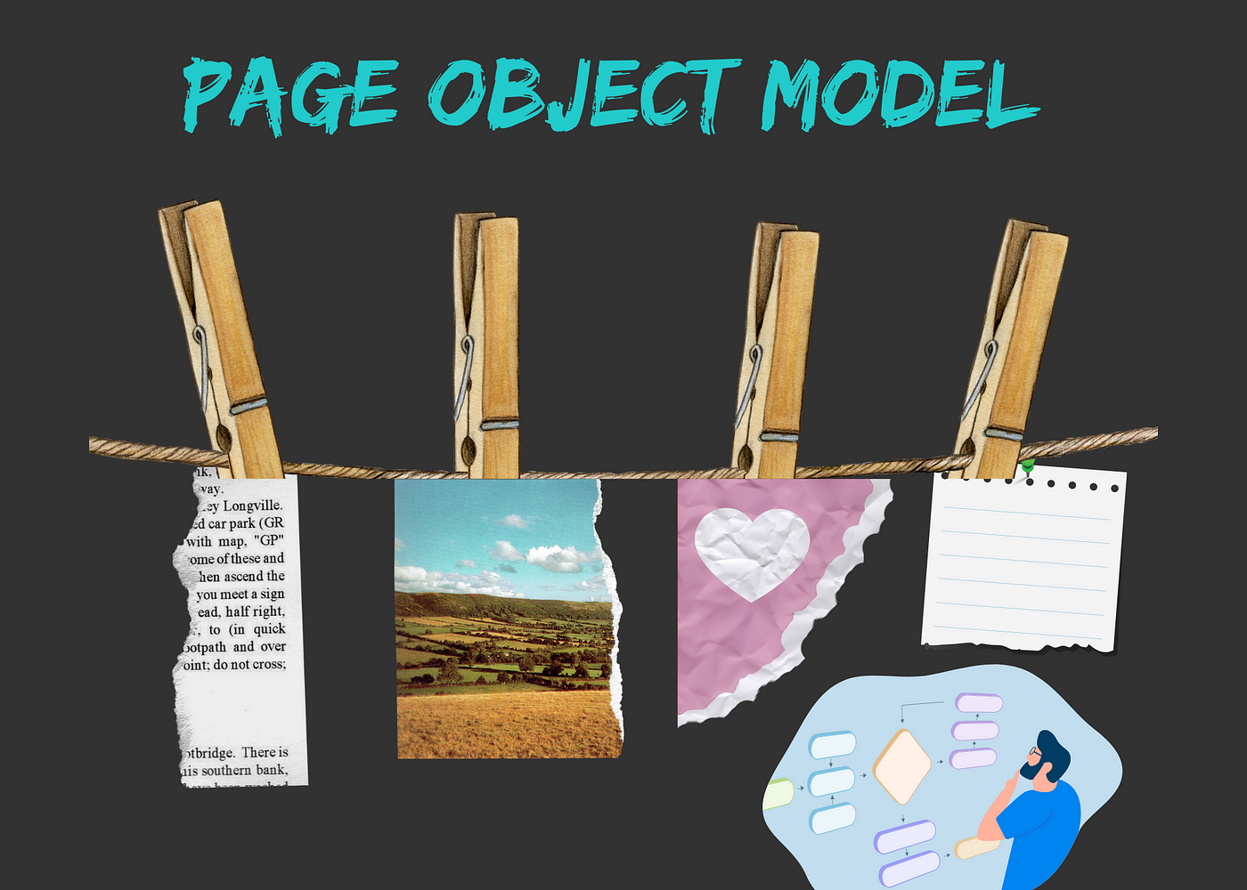 Drawing Parallels Between Rock, Paper, Scissors, and the Page Object Model, by Rustam Niyazov