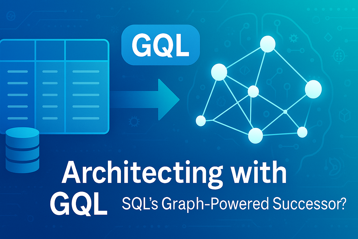 Architecting with GQL: SQL’s Graph-Powered Successor?