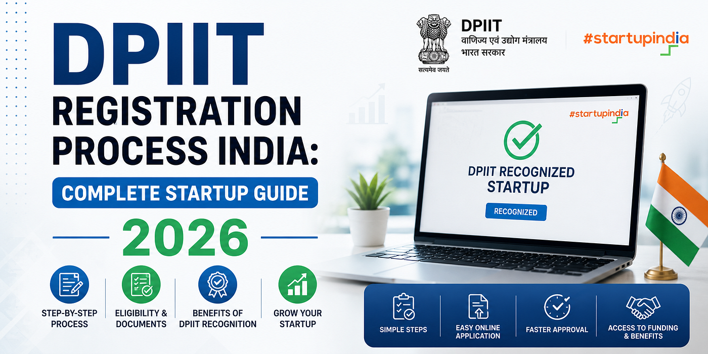 DPIIT Registration Process India: Complete Startup Guide 2026