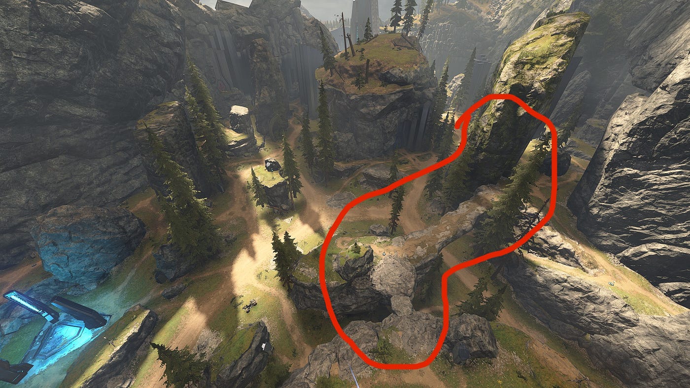 Halo Infinite multiplayer level design series: FRAGMENTATION | by Ketul  Majmudar | Medium