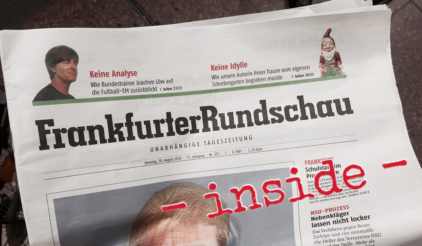 Schnellansicht statt Schreibmaschine