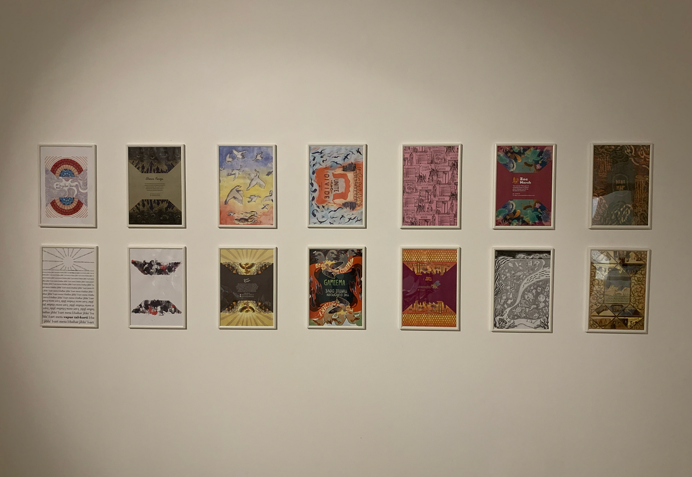 The selected illustrations for ‘Migration Nation’