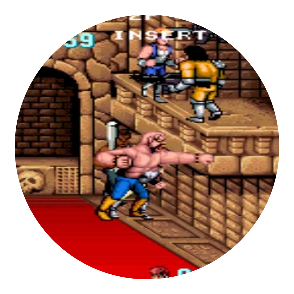 Screenshot of Double Dragon (Arcade, 1987) - MobyGames