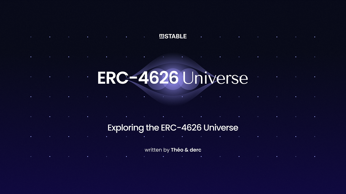 Exploring the ERC-4626 Universe. A deep dive into the ERC-4626 Ecosystem |  by derc | mStable | Medium