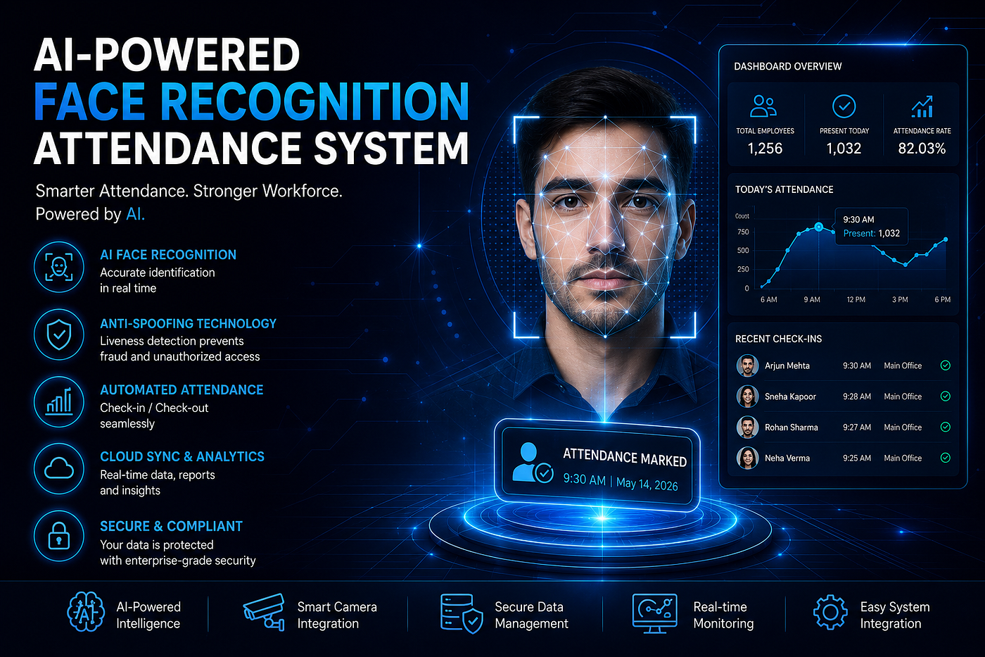 How to Build an AI-Powered Face Recognition Attendance System?