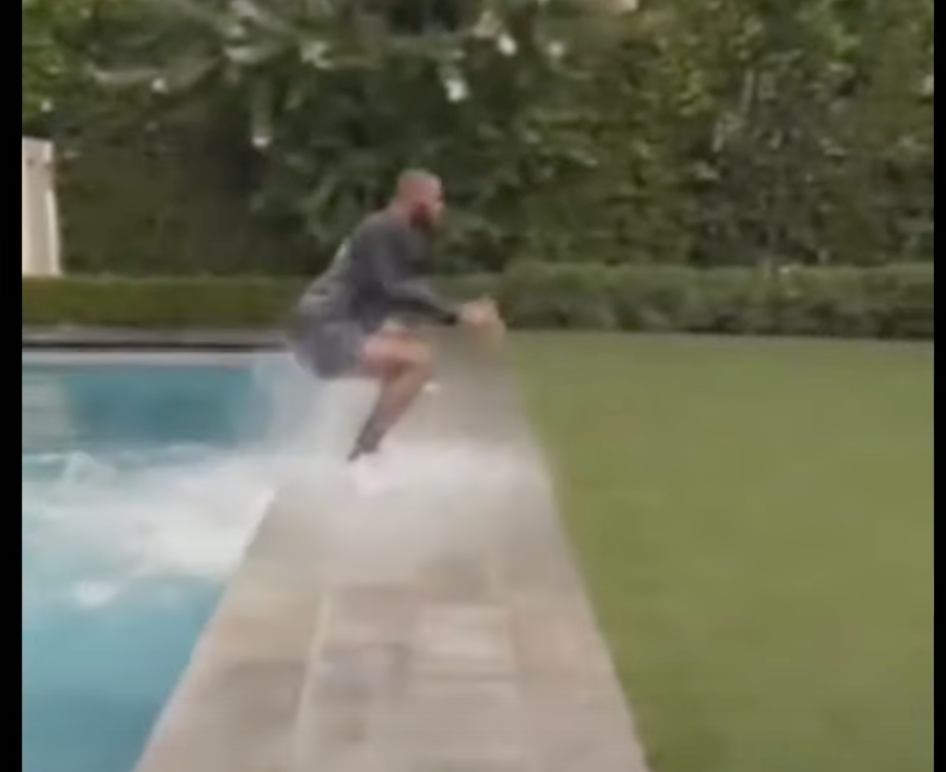 lebron pool commercial