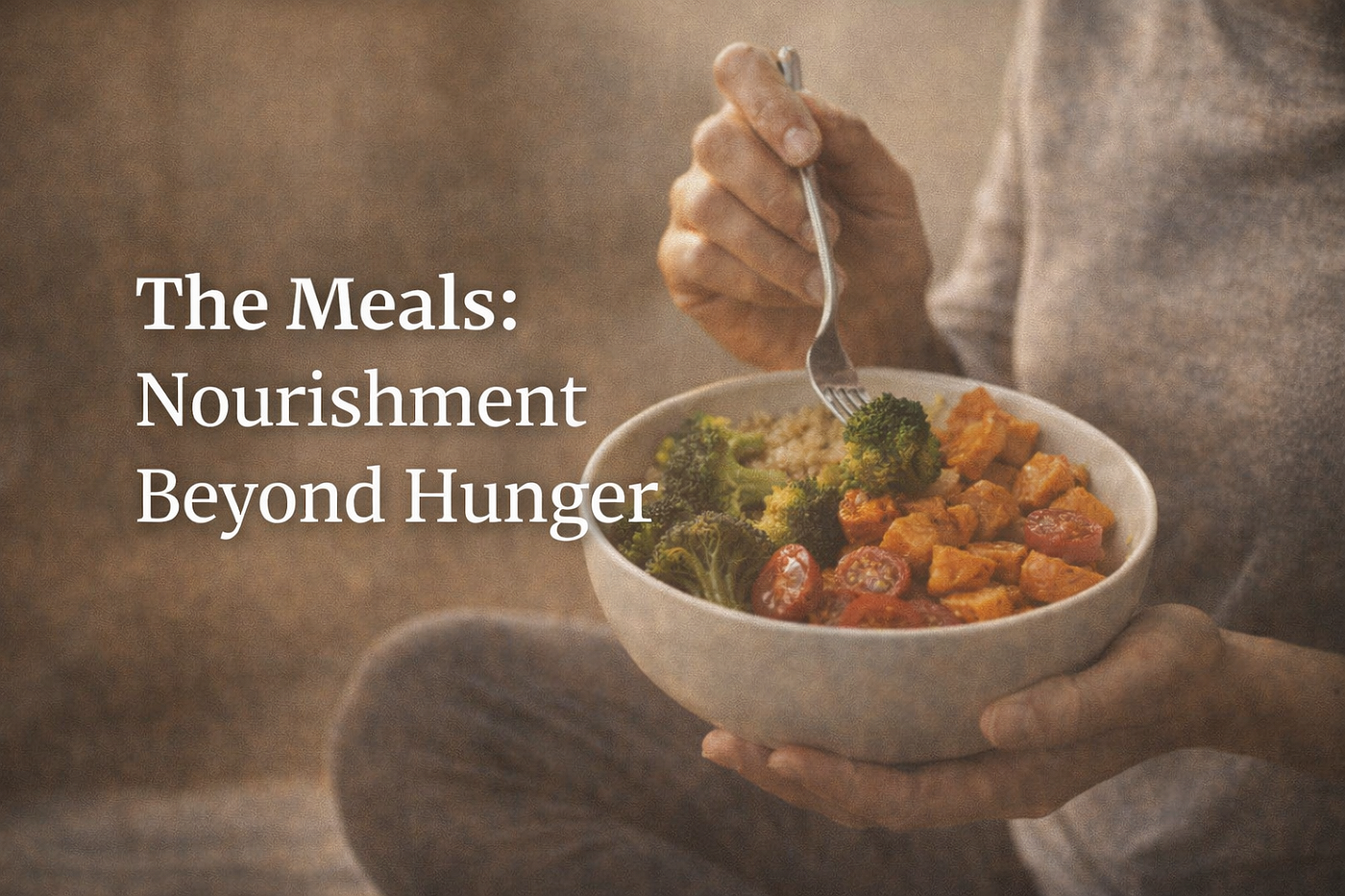 The Meals: Nourishment Beyond Hunger (Image generated by AI - ChatGPT)
