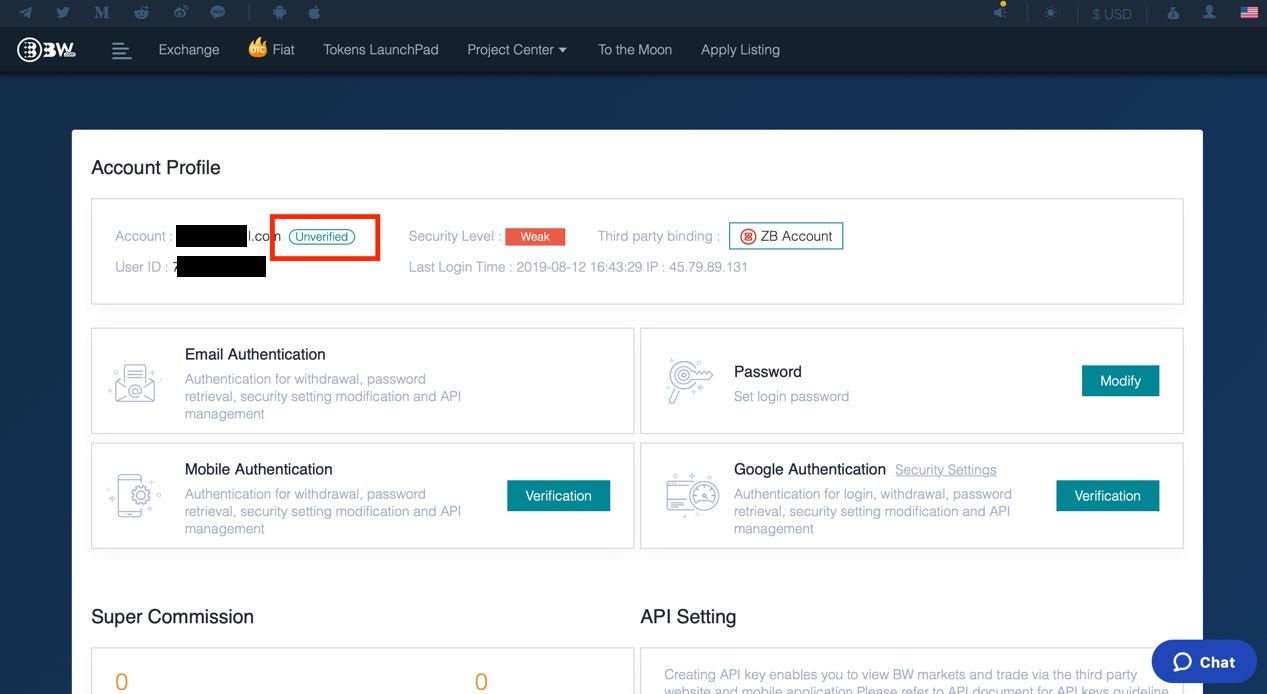 How to complete KYC on BW.com. Sign in to your account on the BW.com | by  Exchange BW (BW Exchange) | Medium