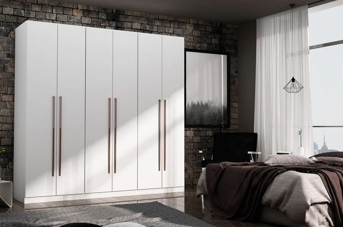 Manhattan Comfort Gramercy White Freestanding Wardrobe Armoire Closet: A  Stylish and Efficient Storage Solution | by Yourfurn | Medium