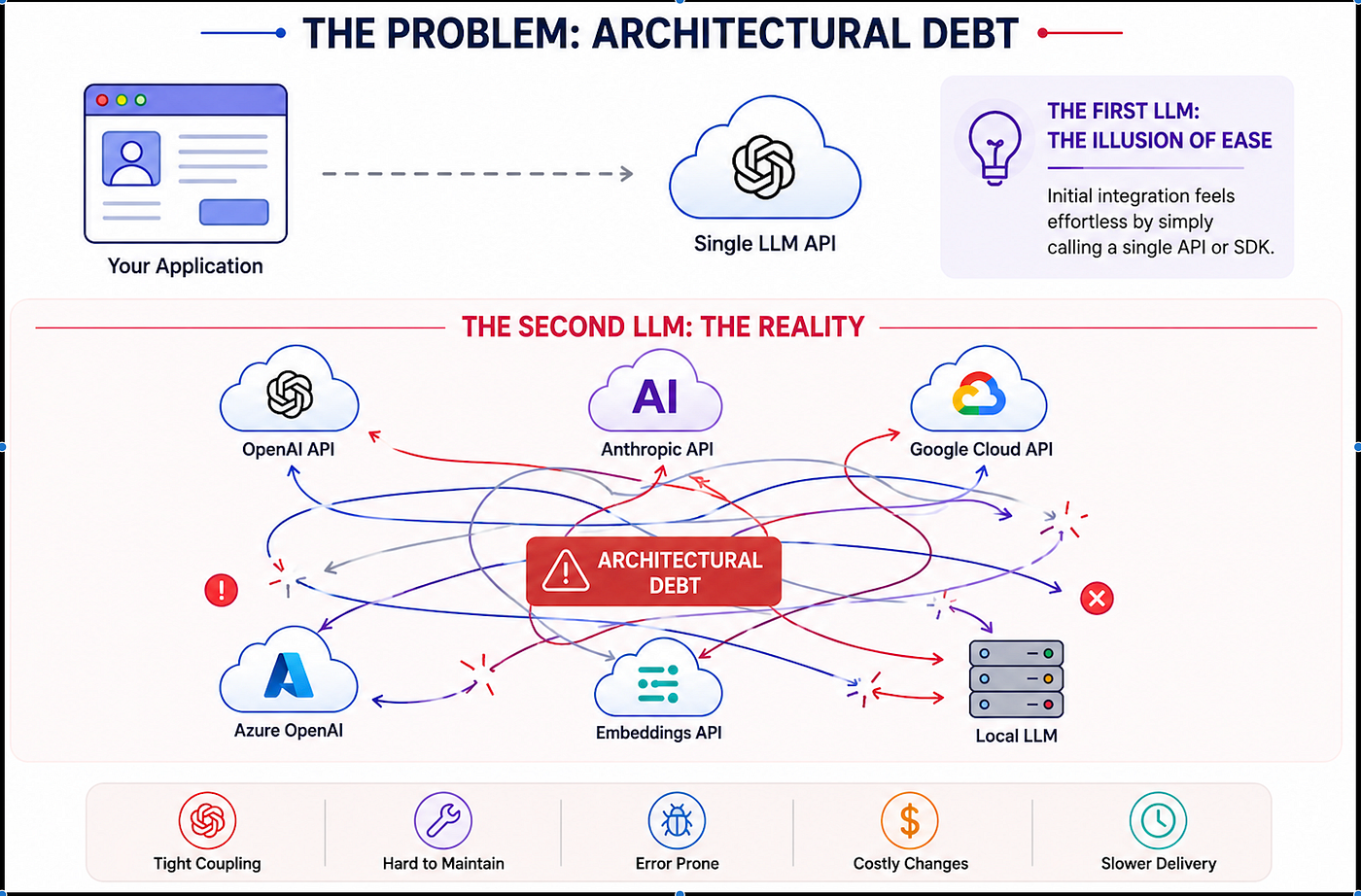 Why Your LLM Architecture Is Breaking (and How Hexagonal Design Fixes It)