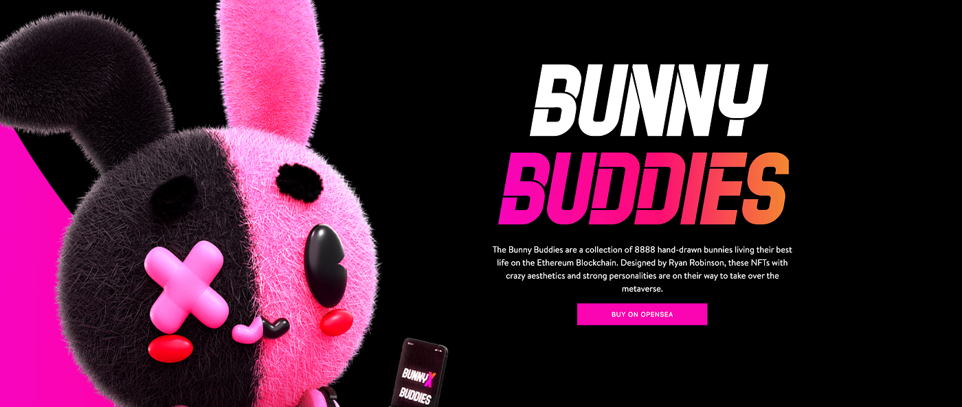 Bunny Buddies NFT Collection. If you can handle the cuteness and some… | by  Arts & Crypto | Arts & Crypto | Medium
