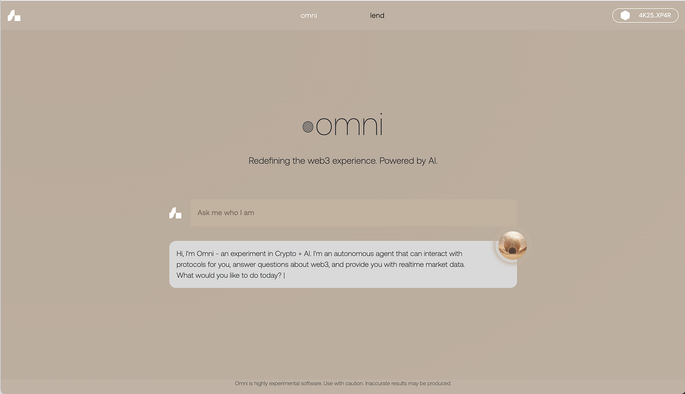 Introducing Omni: Simplifying Crypto Through the Universal Interface | by  Anders | marginfi | Medium