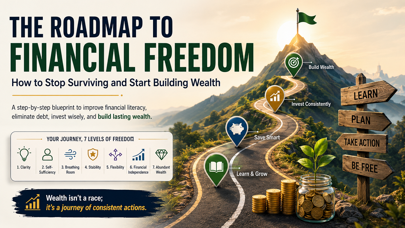 The Roadmap to Financial Freedom: How to Stop Surviving and Start Building Wealth