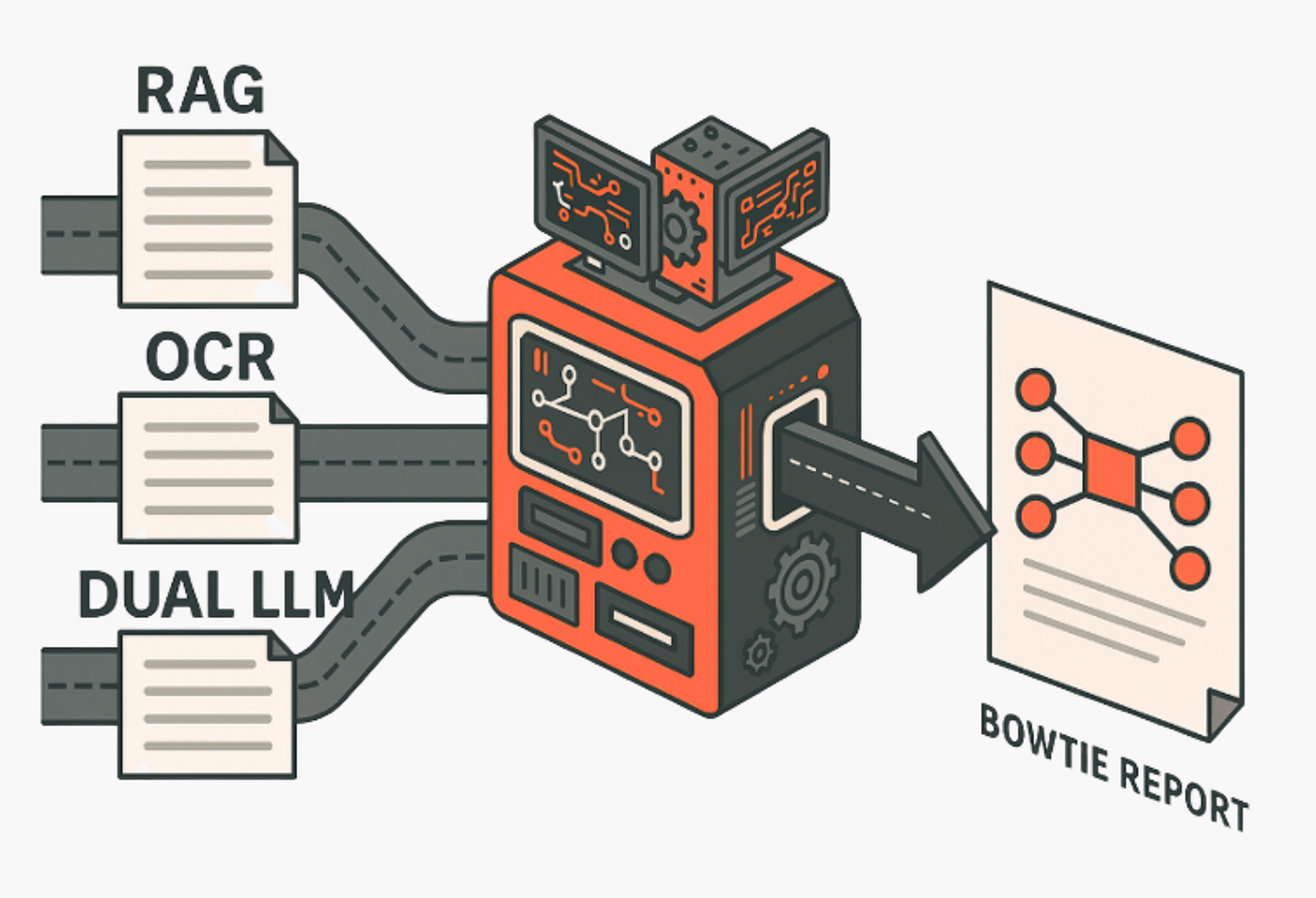 Three Pipelines, One Goal: Comparing Bowtie Diagram Generation Methods