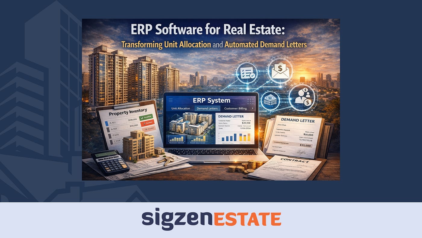 ERP Software for Real Estate: Transforming Unit Allocation and Automated Demand Letters