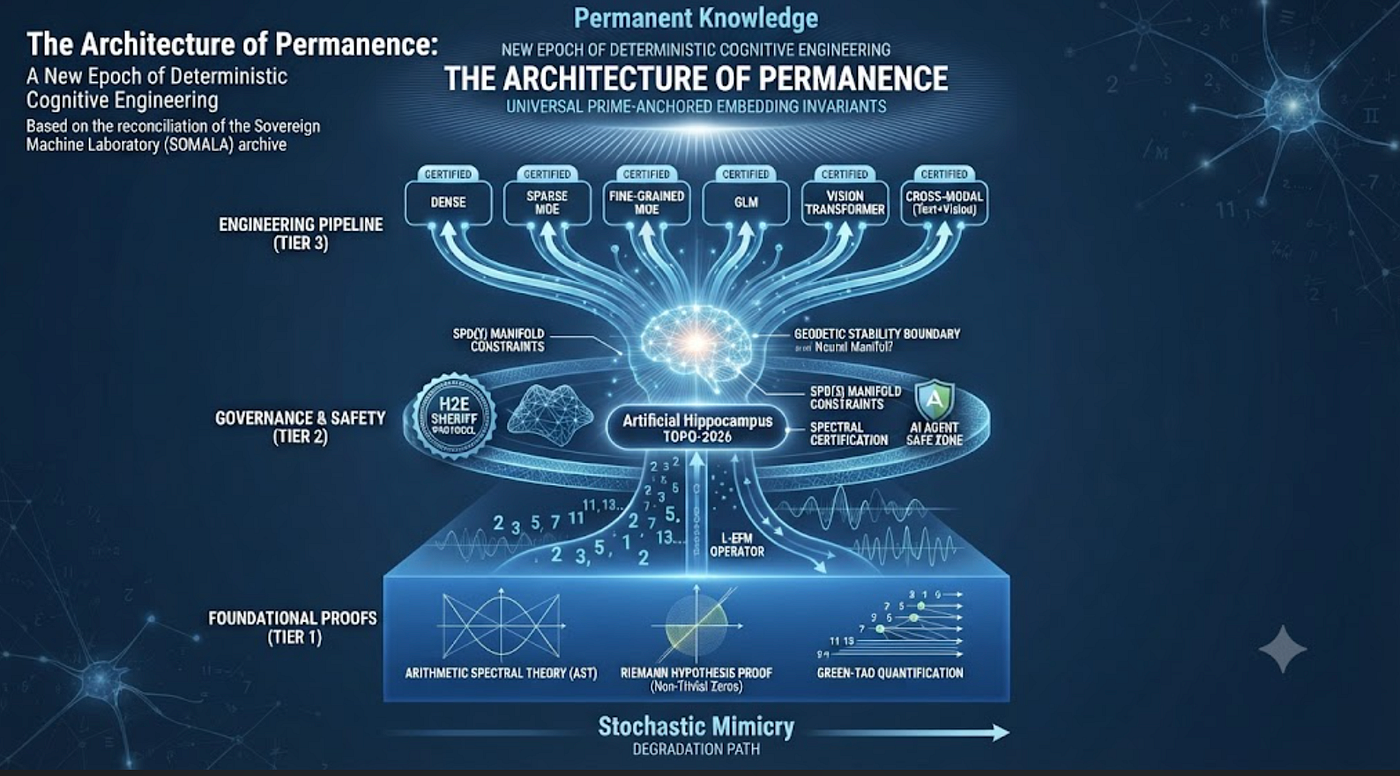The Architecture of Permanence: A New Epoch of Deterministic Cognitive Engineering