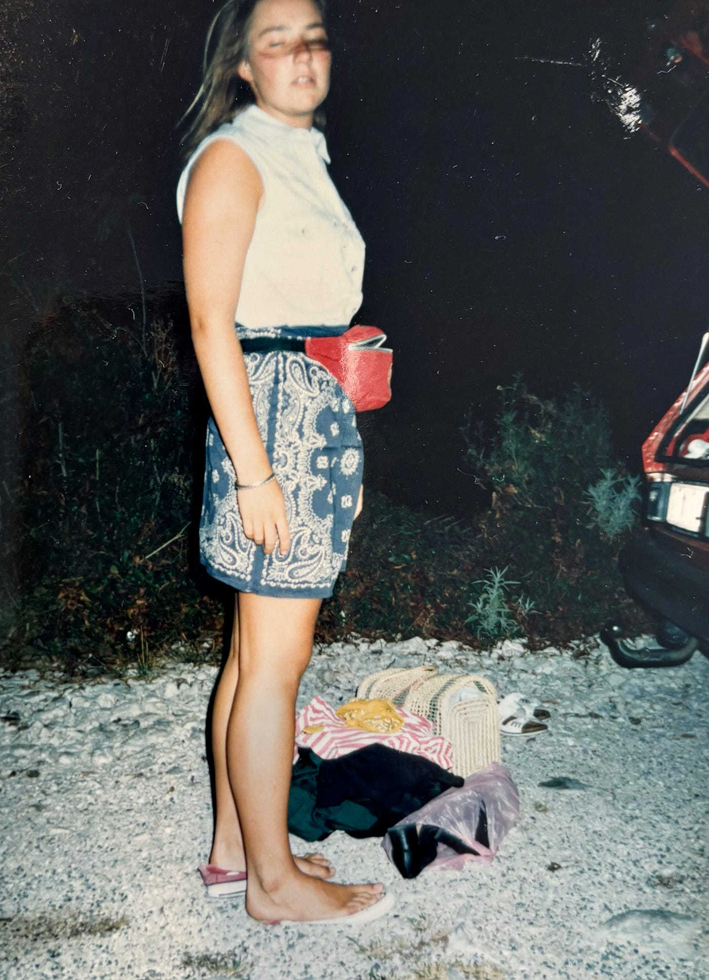 Back home years ago