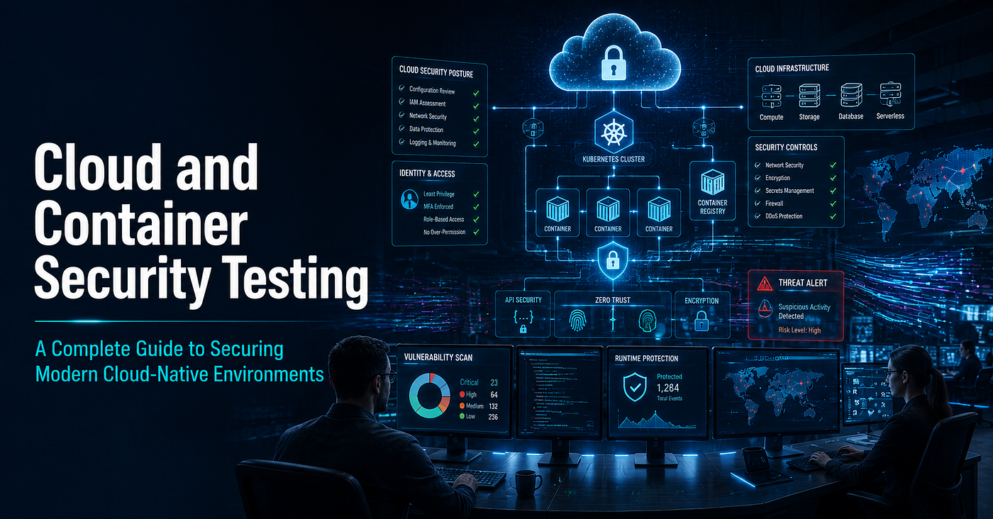 Cloud and Container Security Testing: A Complete Guide to Securing Modern Cloud-Native Environments