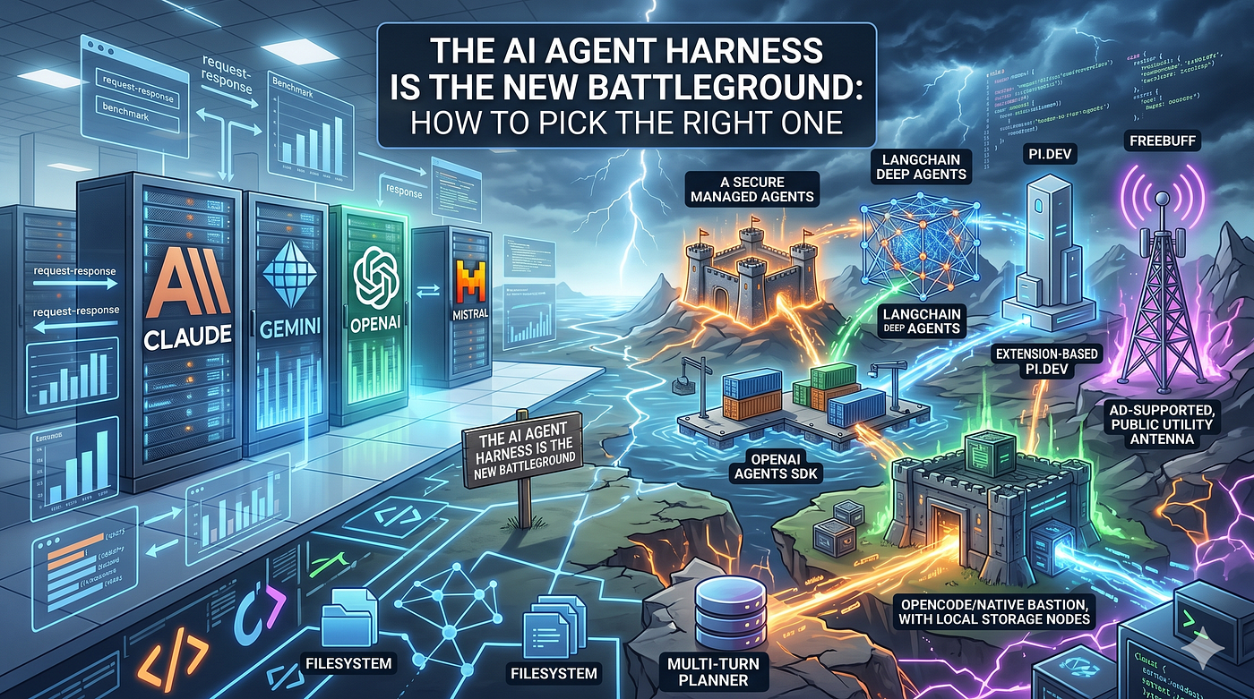 The AI Agent Harness is the new battleground: and here’s how to pick the right one