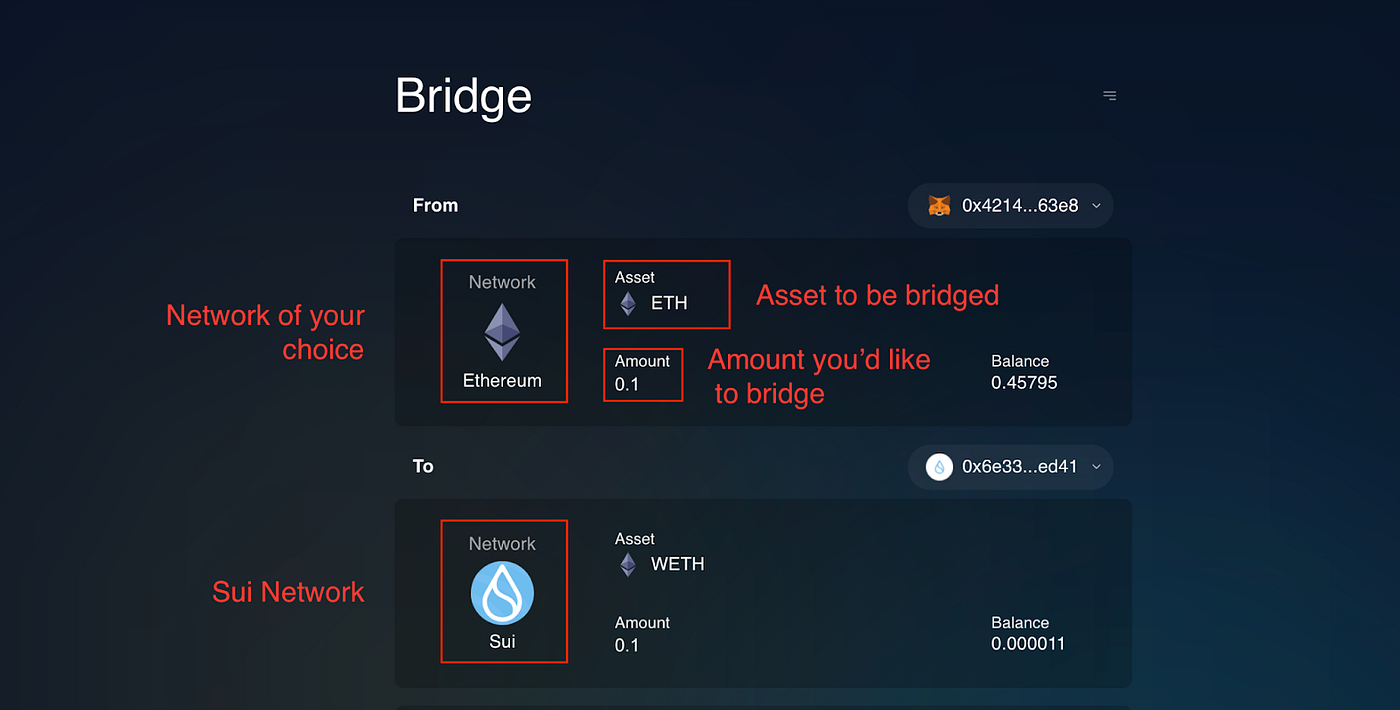 How to Bridge Assets to Sui and Provide Liquidity on Turbos | by Turbos  Finance | Medium